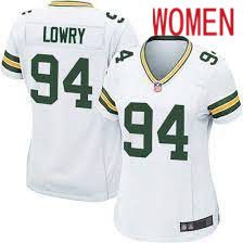 Women Green Bay Packers #94 Dean Lowry Nike White Game NFL Jersey